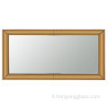 Specchio a specchio curvo di colore rettangolare specchio da pavimento